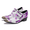 AOMISHOES™ Traubenperlen Metal Tip Shoes 9118