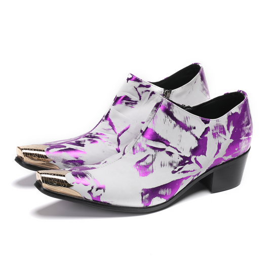 AOMISHOES™ Traubenperlen Metal Tip Shoes 9118
