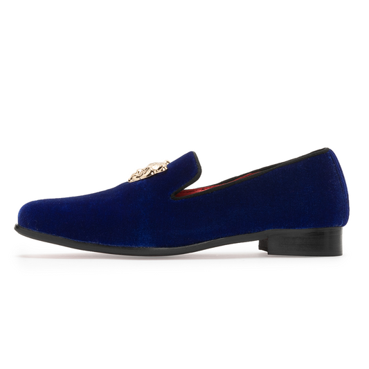 AOMISHOES™ Blu Inchiostro Dress Shoes 9173