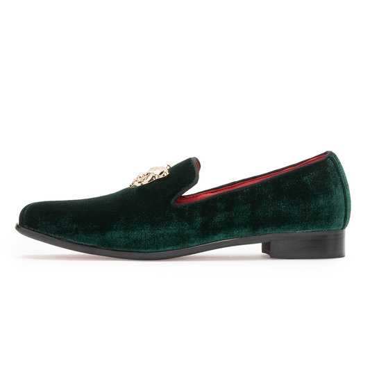 AOMISHOES™ Verde Scuro Dress Shoes 9172