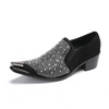 AOMISHOES™ Strass Metal Tip Shoes 9119