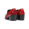 AOMISHOES™ Strass Bruciati Metal Tip Shoes 9115