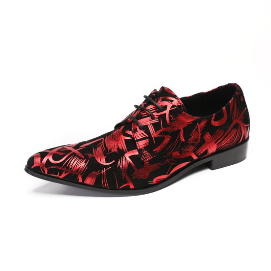 AOMISHOES™ Graffiti Rossi Dress Shoes 9196