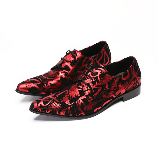AOMISHOES™ Graffiti Rossi Dress Shoes 9196