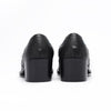 AOMISHOES™ Blue-Black Snake Metal Tip Shoes #4069