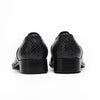 AOMISHOES™ Black Metal Tip Metal Tip Shoes #4073