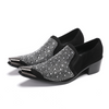 AOMISHOES™ Strass Metal Tip Shoes 9119