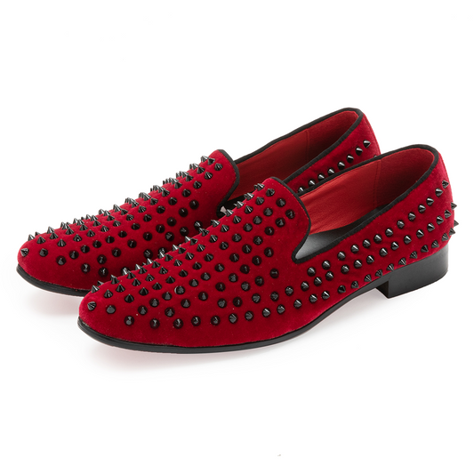 AOMISHOES™ Nero Rivet Dress Shoes 9179