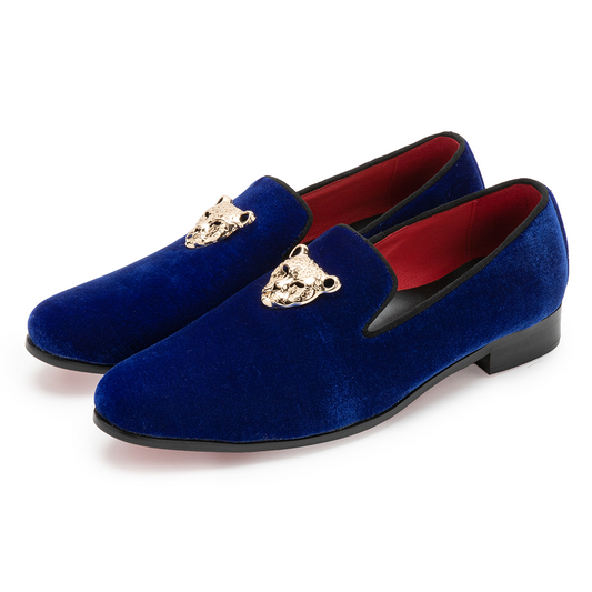AOMISHOES™ Blu Inchiostro Dress Shoes 9173