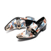 AOMISHOES™_Gorgeous_Luxury_Metal_Tip_Shoes_#4043_Party_Wear