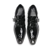 AOMISHOES™_Classic_Black_Metal_Tip_Shoes_#4044_Party_Wear_AOMISHOES™