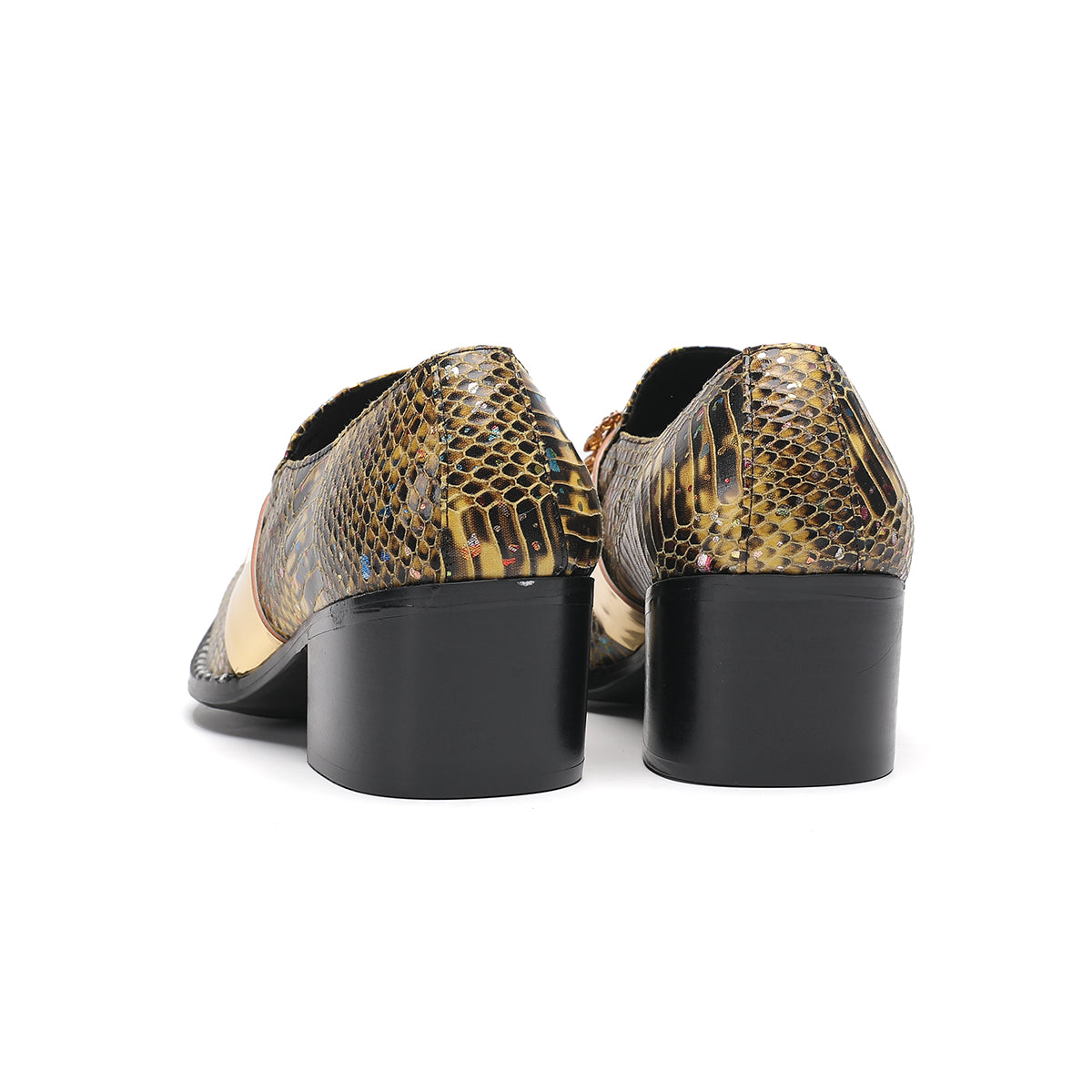 AOMISHOES_Luxury_Snake_Metal_Tip_Shoes_4048_Party_Wear