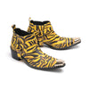 AOMISHOES_Zebra_Fashion_Metal_Tip_Boots_4062_Party_Wear_AOMISHOES