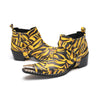 AOMISHOES_Zebra_Fashion_Metal_Tip_Boots_4062_Party_Wear_AOMISHOES