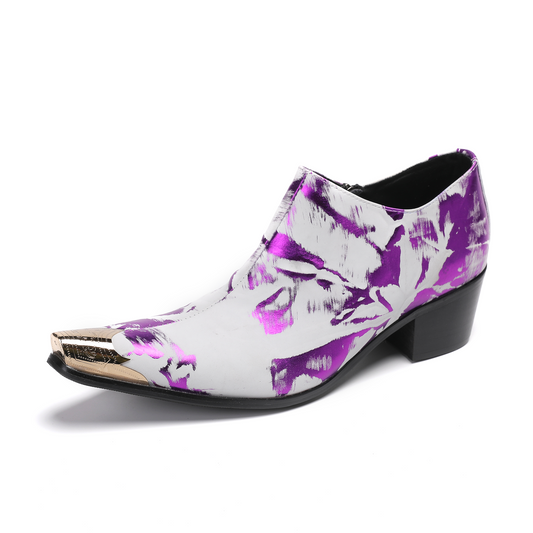 AOMISHOES™ Traubenperlen Metal Tip Shoes 9118