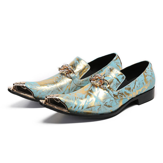 AOMISHOES™ Tranquillo Metal Tip Shoes 9129