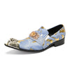 AOMISHOES™ Corona Metal Tip Shoes 9142