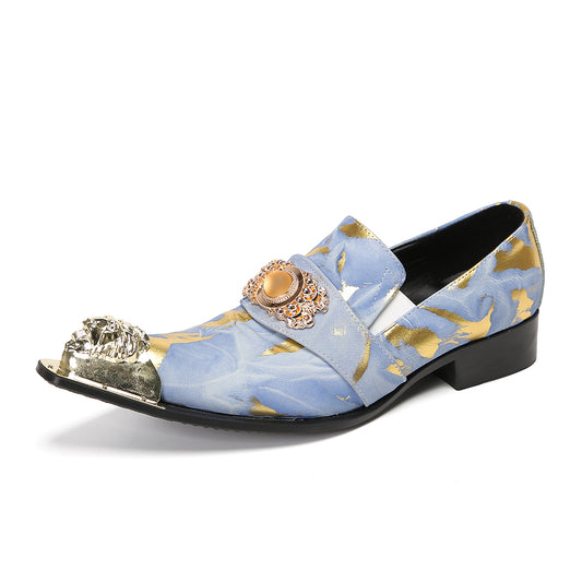 AOMISHOES™ Corona Metal Tip Shoes 9142