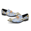 AOMISHOES™ Corona Metal Tip Shoes 9142