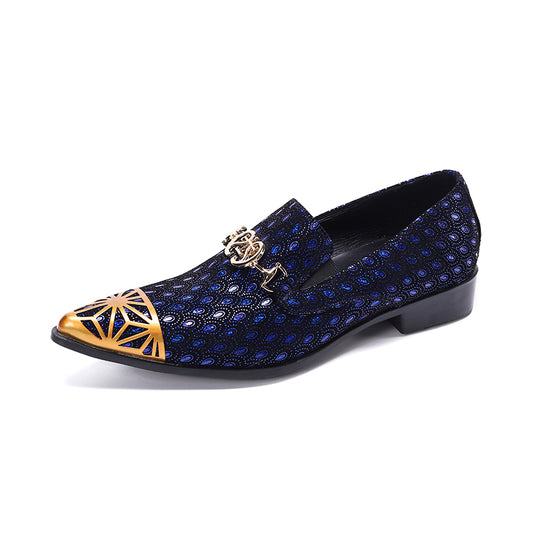 AOMISHOES™ Italy Snake Dress Shoes #8166