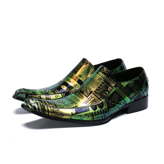AOMISHOES™ Multi-Color Dress Shoes #8031