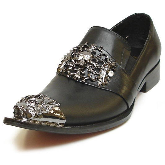 AOMISHOES™ Classic Black Dress Shoes #8051