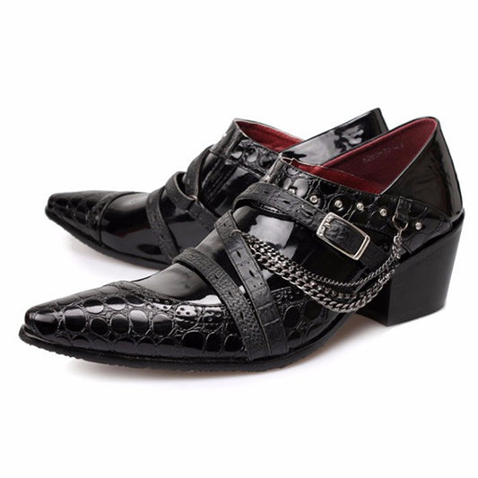 AOMISHOES™ British Chains Dress Shoes #8032