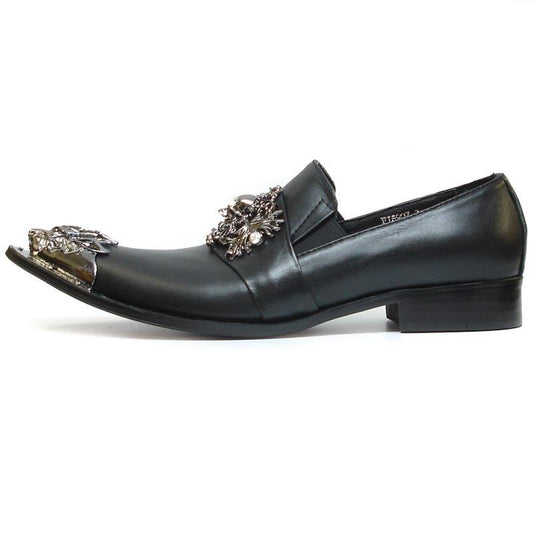 AOMISHOES™ Classic Black Dress Shoes #8051