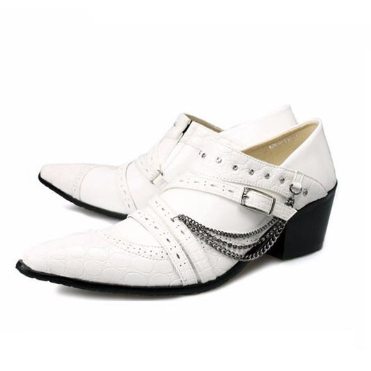 AOMISHOES™ British Chains Dress Shoes #8032