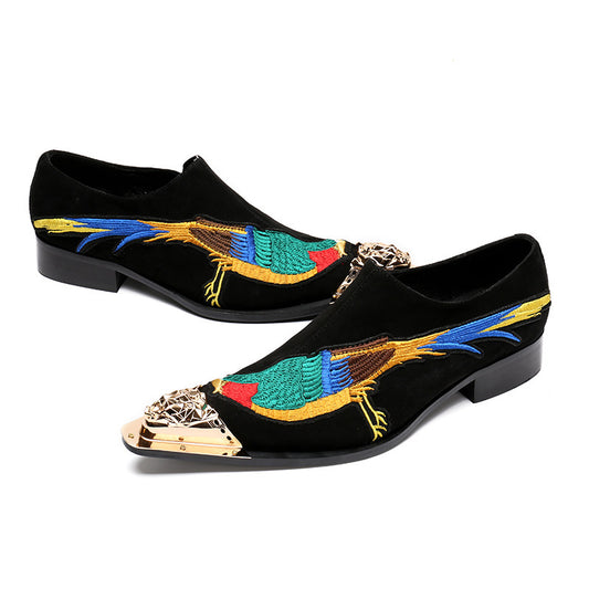 AOMISHOES™ peacock Dress Shoes #8047