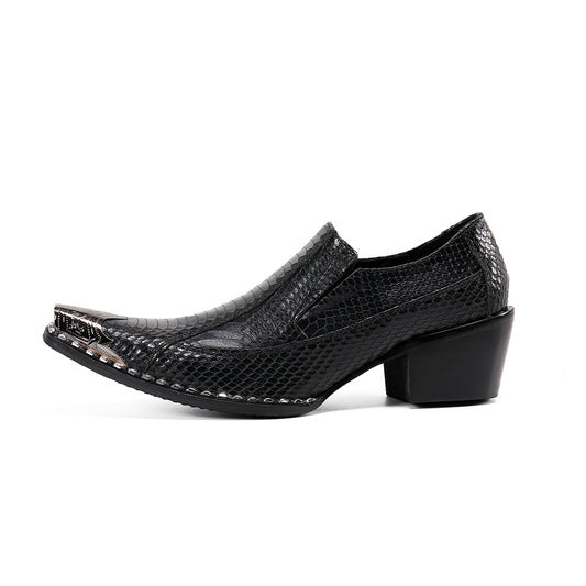 AOMISHOES™ Italian Snake High Heel Shoes #8120