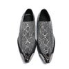 AOMISHOES™ Italian Snake Dress Shoes #8024