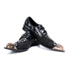 AOMISHOES™  Principe Metal Tip Shoes 9135