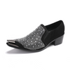 AOMISHOES™  Strass Metal Tip Shoes 9119