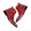 AOMISHOES™  Serpente Scarlatto Ankle Boots 9206