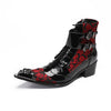 AOMISHOES™  Acero Scarlatto High Boots 9207