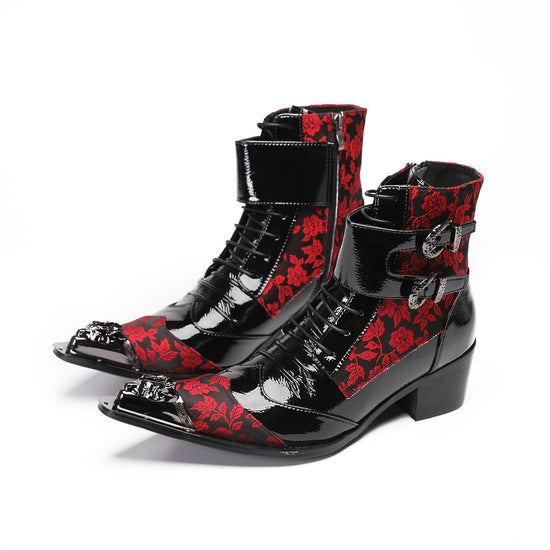 AOMISHOES™ Acero Scarlatto High Boots 9207 – Aomishoes®