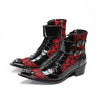 AOMISHOES™  Acero Scarlatto High Boots 9207