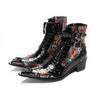 AOMISHOES™  Giardino in Metallo High Boots 9208