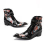 AOMISHOES™  Giardino in Metallo High Boots 9208