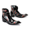 AOMISHOES™  Giardino in Metallo High Boots 9208