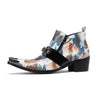 AOMISHOES_Colorful_Lion_Buckle_Shoes_#4104_Fashion_Footwear_for_Everyday_Use_AOMISHOES