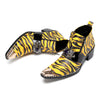 AOMISHOES_Tiger_Print_Metal_Buckle_Shoes_#4105_Fashionable_Footwear_AOMISHOES