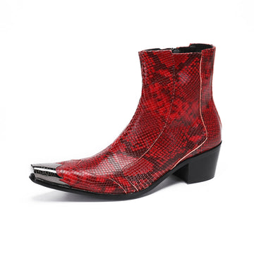 AOMISHOES™  Hölle Python High Boots 9154