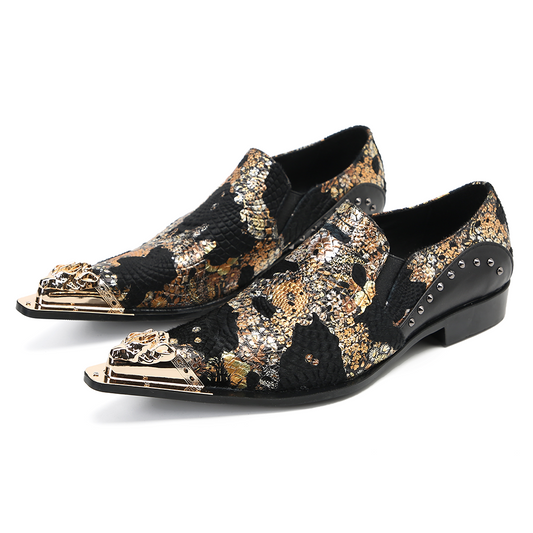 Palermo Metal Tip Shoes 9893