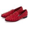 AOMISHOES™  Red Rivet Dress Shoes 9178