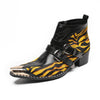 Tiger Fury Metal Tip Boots #4022