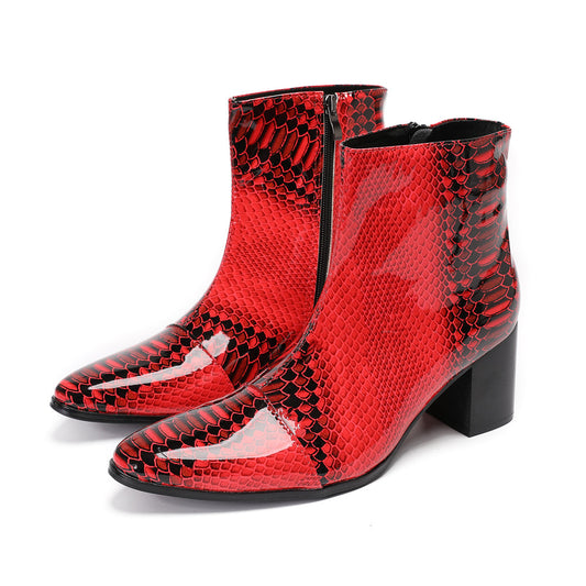 Scarlet Fang High Heel Boots #4025