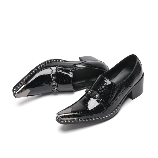 AOMISHOES™_Classic_Shiny_Metal_Tip_Shoes_#4046_Party_Wear_AOMISHOES™