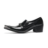 AOMISHOES™_Classic_Shiny_Metal_Tip_Shoes_#4046_Party_Wear_AOMISHOES™